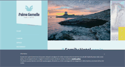 Desktop Screenshot of palmegemelle.it